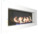 Биокамин Эллиот / Elliot 1500 белый со стемалитом (ZeFire)